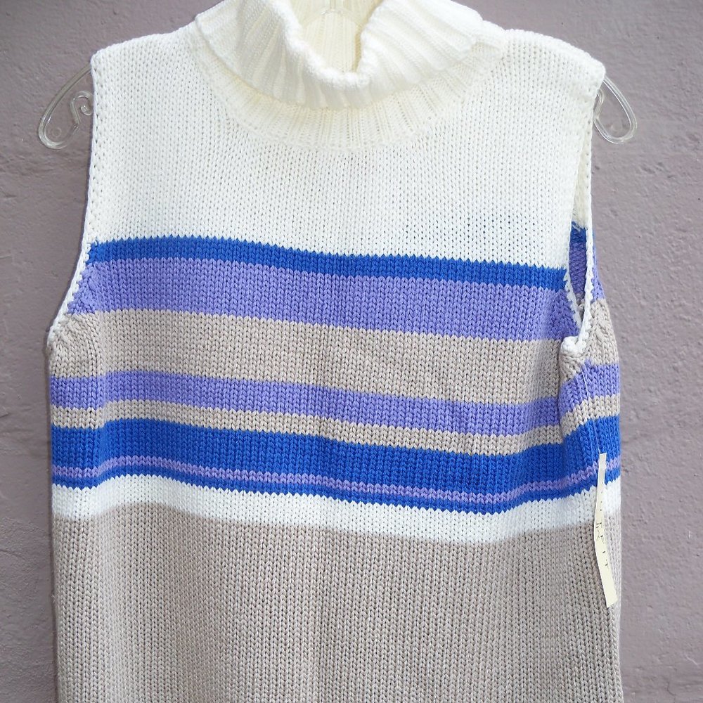 Outfit JPR Sleeveless Sweater Vest Turtle Neck NWT